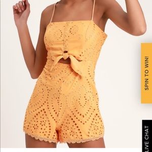 Lulus yellow romper